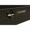 Camlocker 67in Low Profile Crossover Truck Tool Box Notched, Matte Black, Aluminum KS67LPFNRLMB